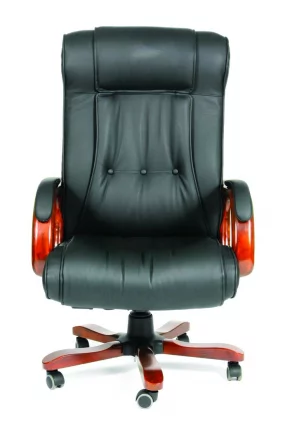 Кресло руководителя CHAIRMAN 653 кожа  Бежевый_1