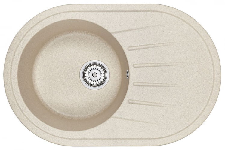 Кухонная мойка STANDART 7601 Бежевый_0