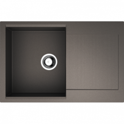 Мойка Омоикири Дэисен 78-Дc Артгранит/Темный Шоколад / Omoikiri Daisen 78-Dc Artgranit/Темный_0