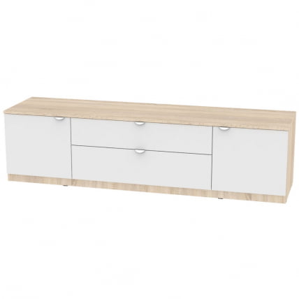 Комод Калисто(К31)475х1802х468ручкаторцеваяТР-2(ДСС-Белый) / Калисто(K31)475х1802х468ручкаторцеваяTR-2(ДСС-Белый)_0