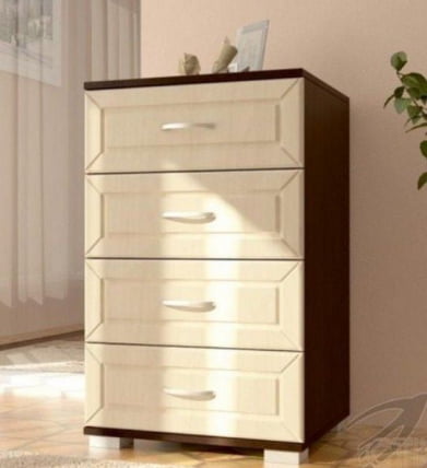 Комод №1 Венге/ Клен светлый (матовый)_0