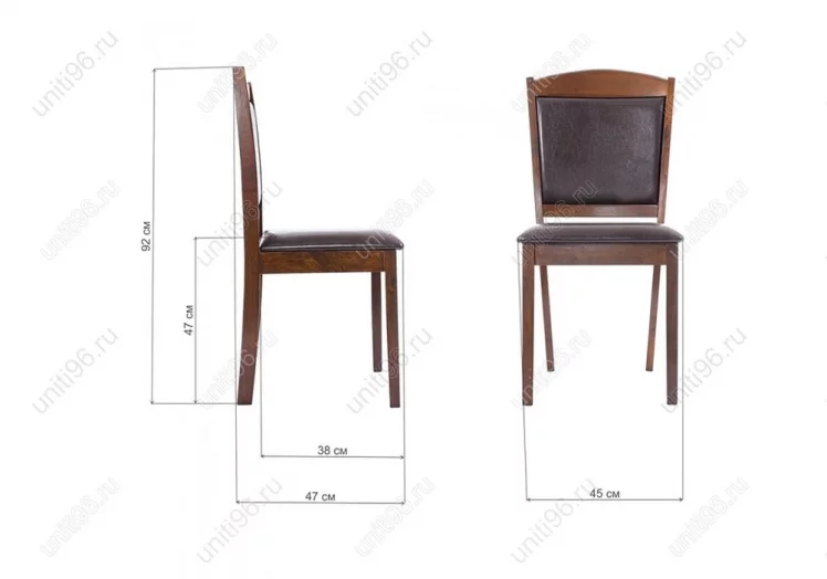 Стул Goodwin Темно-коричневый_9