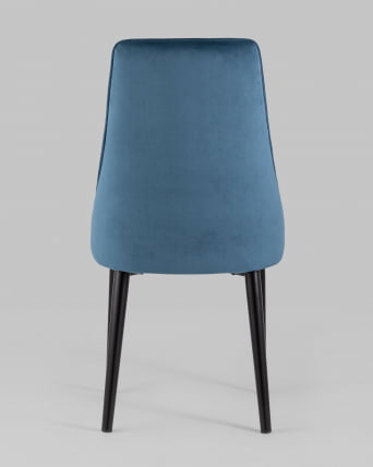 Стул Версаль велюр Пыльно-синий_4