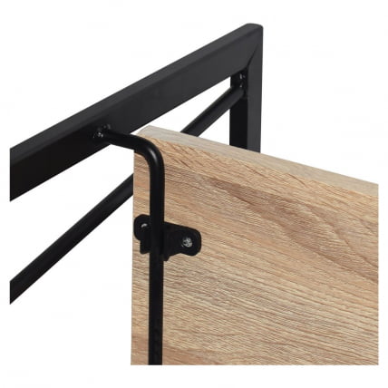 Стеллаж на металлокаркасе BRABIX LOFT SH-001 Дуб натуральный_5