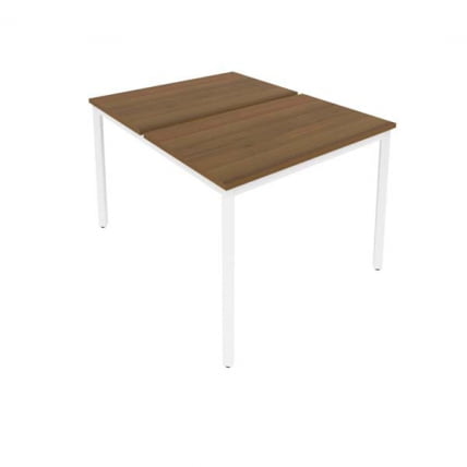 Рабочая станция на металлокаркасе SLIM SYSTEM С.СП-3.2 Орех-Белый_0