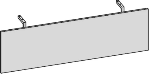 Панель фронтальная для стола руководителя Charisma CHFP160 Орех лион_0