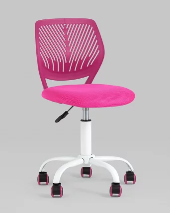 Детское компьютерное кресло Анна Ярко-розовый_1