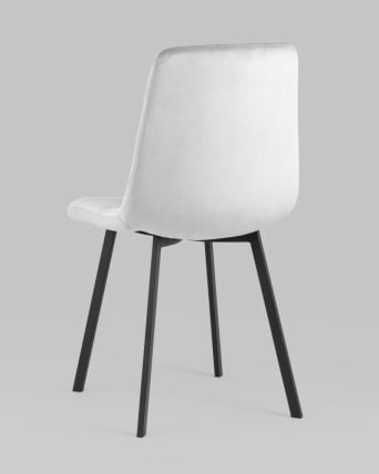 Стул Чиллй велюр Серебристый / Chilly_4