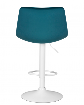 Стул барный DOBRIN TAILOR WHITE (морской волны велюр (MJ9-99)) 2 шт_5