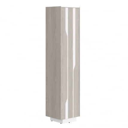 Шкаф высокий Line СФ-574203 Дуб серый Белый_0