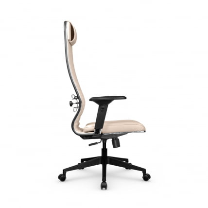 Кресло руководителя Мetta L 1m 38K2/4D Infinity Easy Clean (MPES) Комплект 8 Молочное_2