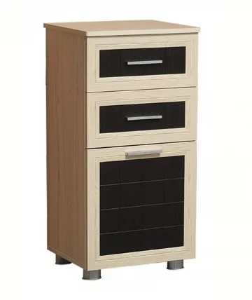 Тумба МДФ Уголок школьника Дуб беленый Туя светлая_0