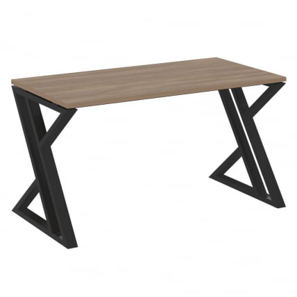 Стол рабочий LOFT VR.L-SRZ-3.7 Металл черный Дуб Аризона_0