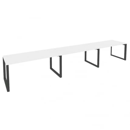 Рабочая станция на О-образном м/к ONIX O.MO-RS-3.4.8 Белый Бриллиант/Антрацит_0