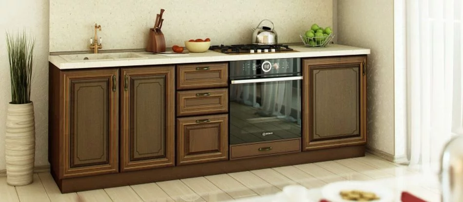 Кухонный гарнитур Кантри №02 Ноче Таволато_5