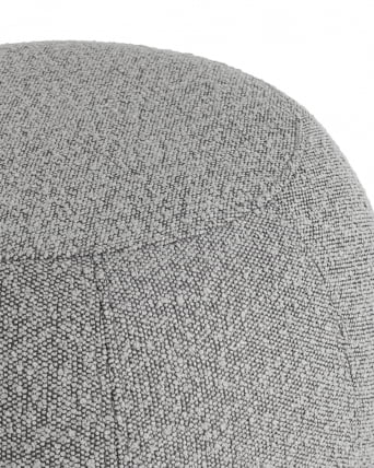 Пуф Флик букле Серый_4
