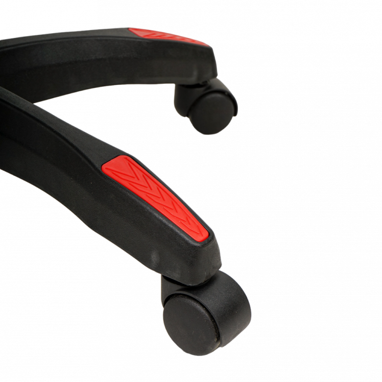 Кресло 840-1 KINGQUEEN, цвет черный/красный, 840-1-black-red_8