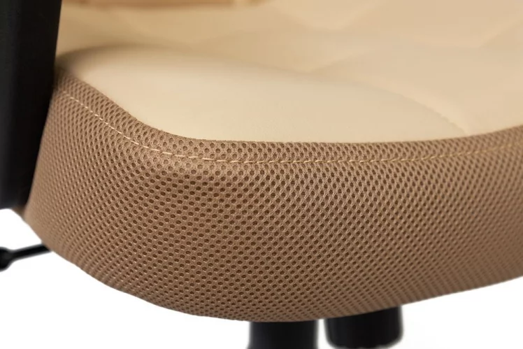 Кресло офисное TRENDY Бежевый-Бронзовый_5