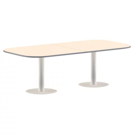 Конференц-стол на 6-8 человек IMAGO ПРГ-8 Клен-белый_0