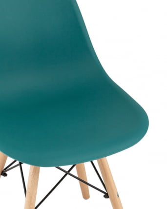 Стул Eames Style DSW темно-бирюзовый 4 шт. комплект (разборный каркас)_7