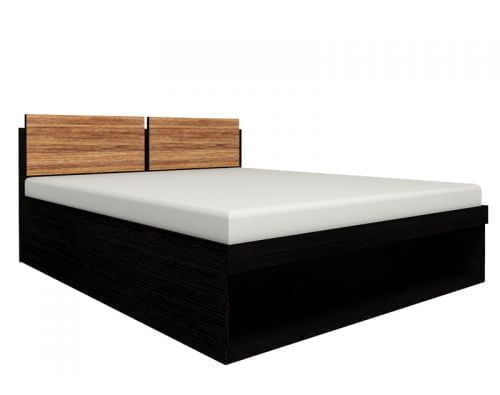 Кровать 1 (1800) HYPER Палисандр/Венге (спальня)_0