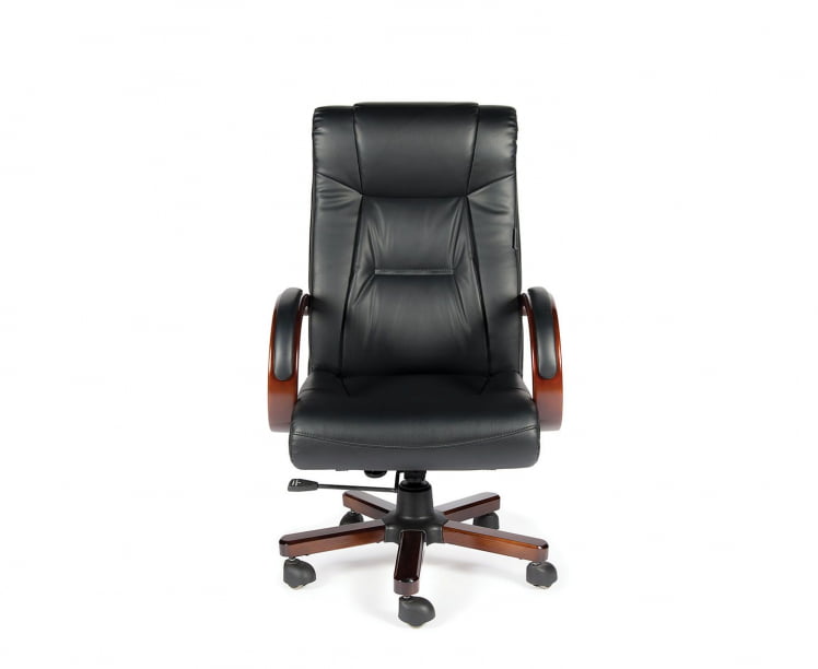 Кресло офисное Консул кожа Черный_1