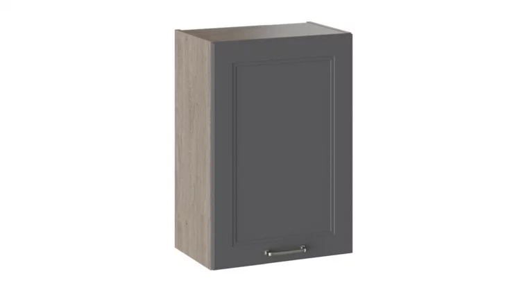 Шкаф навесной Одри В_72-50_1ДР Дуб Сонома трюфель/Серый шелк_0