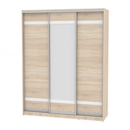 Шкаф-купе Б-230х180х60-3(ДСС-Д9Д10Д9) / B-230х180х60-3(ДСС-D9D10D9)_0