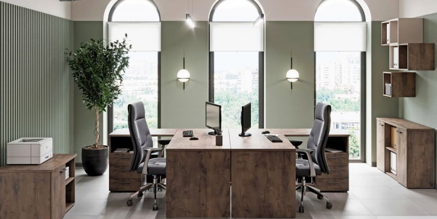 Стеллаж низкий LEMO L-69 Таксония шоколадная_1