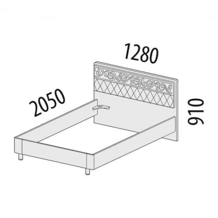 Кровать Тиффани 93.03_1