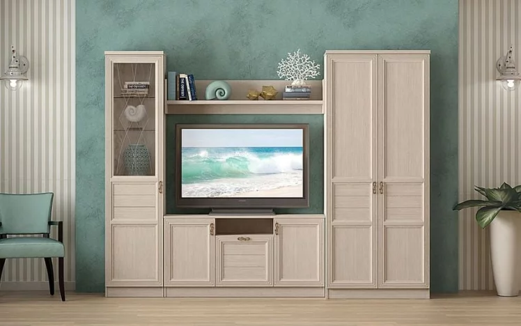 Шкаф навесной Лира 48 Дуб нортон светлый_1