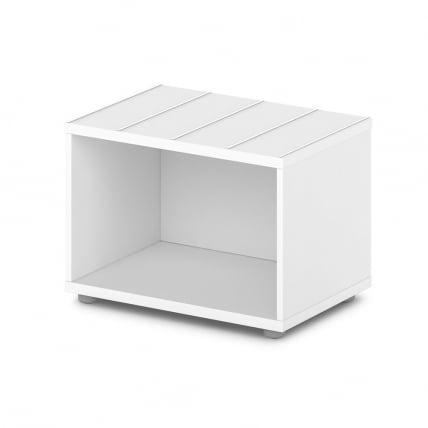 Тумба в прихожую Ornata 	Н-445 Белый Шагрень_0