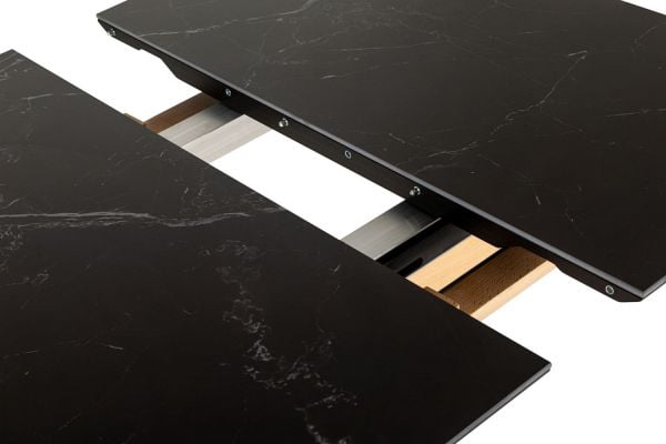 Стол раздвижной Нарвик Ceramic 140-180 Automatic Natur/Dark marble_11