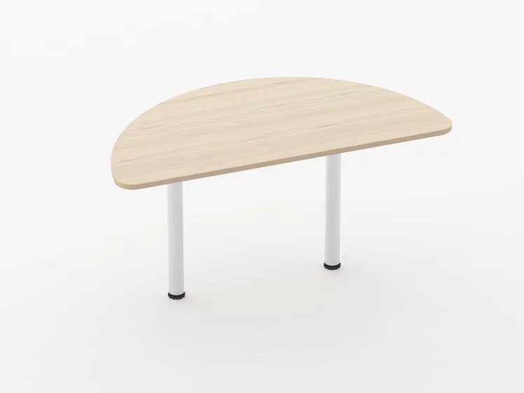 Приставка-полукруг для двух столов Glassy 2.18 Венге_0