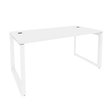 Стол рабочий руководителя на О-образном м/к ONIX O.MO-SRR-4.8 Белый Бриллиант_0