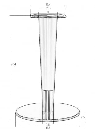 Подстолье обеденное ДОБРИН АНГЕЛО / DOBRIN ANGELO_4