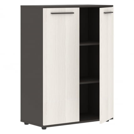 Шкаф с глухими средними дверьми ЕДИС ЕМCС 85.1 Ясень Траун Мокко Мокко / EDIS EMCS_1