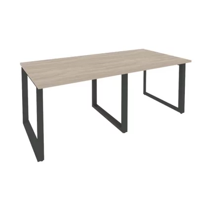 Стол переговорный (2 столешницы) ONIX O.MO-PRG-2.1 Дуб Аттик/Антрацит_0