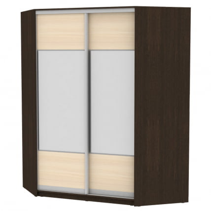 Шкаф-купе ЙА-198х1400-718-1(Венге-ДМ-Д3Д3) / YA-198х1400-718-1(Венге-ДМ-D3D3)_0