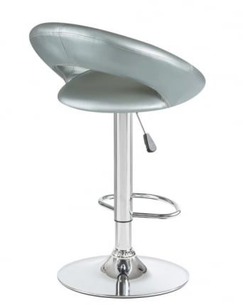 Стул барный ДОБРИН МИРА (серебряный) 2 шт / DOBRIN MIRA_4