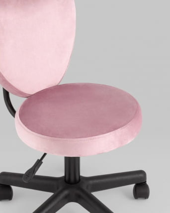 Стул офисный Харт Розовый_5