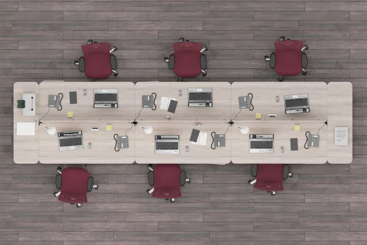 Набор мебели для персонала Glassy №1_3