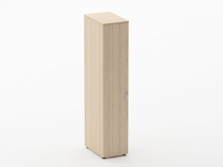 Шкаф для одежды узкий Glassy 6.19.30Л Орех_0