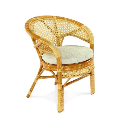 Кресло Пеланги, подушка на молнии Pelangi 02/15-3 коньяк_0