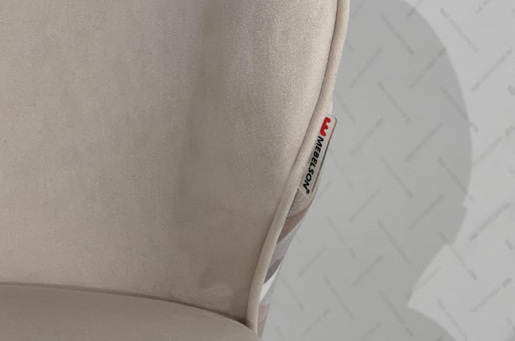 Стул Остин (пломбир (велюр)/черный)_7