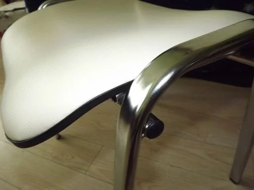 Стул для посетителей Iso CF-001 хром кожзам Бежевый_7