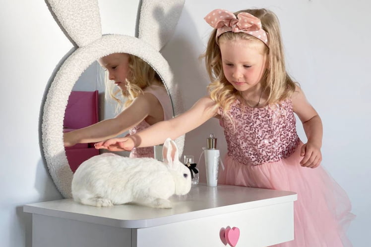 Набор детский Зайка MK-0019 белое дерево/белый (плюш)_16