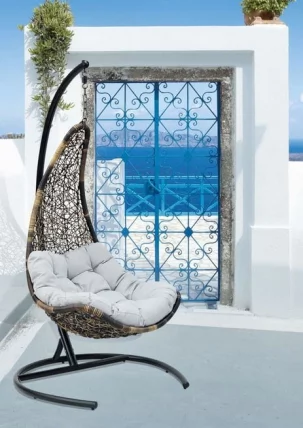 Кресло подвесное Wind Коричневый_1