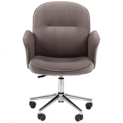 Офисное кресло CHAIRMAN HOME 130 велюр Серый_1