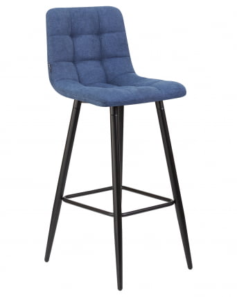 Стул барный ДОБРИН НИCОЛЕ Синяя ткань УФ860-14Б / DOBRIN NICOLE UF860-14B_1